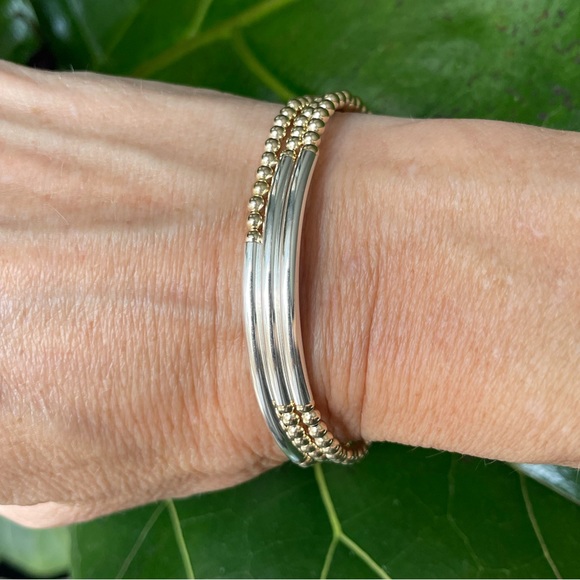 1 Bracelet Gold Filled Waterproof Sterling Silver. Sold individually. Handmade - Picture 4 of 5